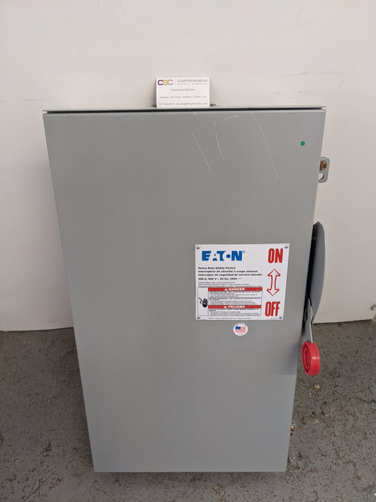 DH364URK - Eaton 200A Amp 3P Pole 600V Nema 3R Non-Fusible Heavy Duty Safety Switch
