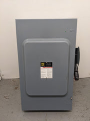 H324N - Square D 200A Amp 3P Pole 240V Nema 1 Fusible Safety Switch