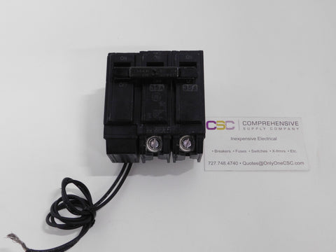 THHQB2135ST1 - GE 35A Amp 2P Pole 22kA@120/240V Bolt On Circuit Breaker W/120/240 Shunt Trip