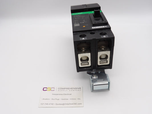 QDA221252 - Square D 125A Amp 2P Pole 25kA@240V Ac I-Line Plug On Powerpact Circuit Breaker