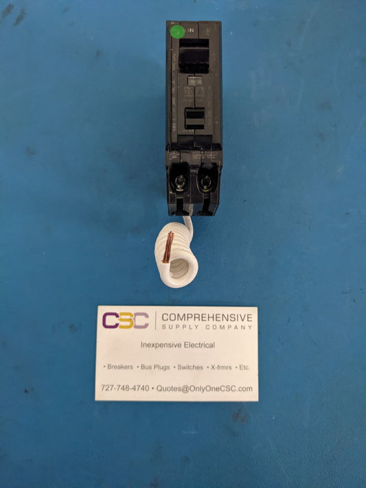 THQL1120AF - GE 20A Amp 1P Pole 10kA@120V Plug On Arc Fault AFCI Circuit Breaker