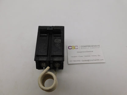 THQB21WY20 - GE 20A Amp 2P Pole 10kA@120V Bolt On Circuit Breaker
