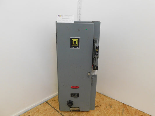 8538SBG32V84CFF4P1T - Square D 8538 Nema Size 0 Fusible Combination Starter W/Ct, Hoa And Nema 1 Enclosure