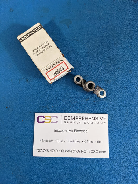 H1043 - Cutler Hammer Overload Heater Coil H1043