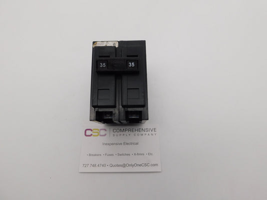 BAB2035H - Eaton 35A Amp 2P Pole 10kA@240V Bolt On Circuit Breaker