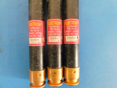 FRS-R-10 - Bussmann 10A Amp 600V Class Rk5 Fusetron Time Delay Cartridge Fuse 3Pk