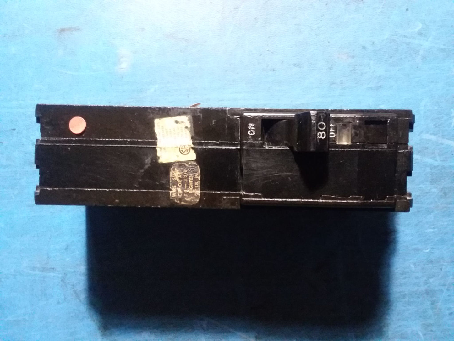 Q1280 - Square D 80A Amp 2P Pole 10kA@120/240V Plug On Circuit Breaker