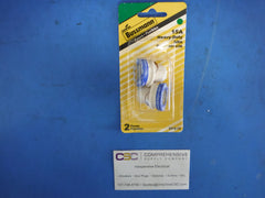 BP-S-15 - Bussmann 15A Amp 125Vac S Plug Fuses - 2 Pack