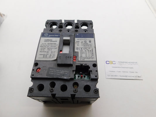 SEHA36AT0060 - GE 60A Amp 3P Pole 600V 25kA@480V Bolt On Spectra Rms Circuit Breaker