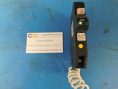 CHCAF115 - Eaton 15A Amp 1P Pole 10kA@120V Plug On Combo Arc Fault AFCI Circuit Breaker