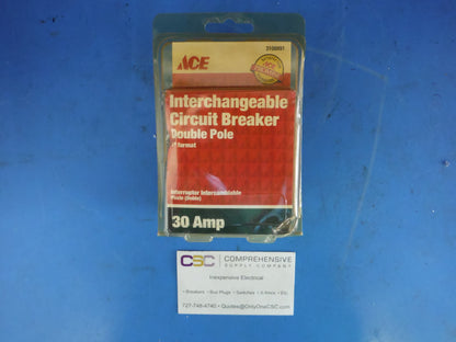 TB230 - T & B 30A Amp 2P Pole 10kA@120/240V Plug On Circuit Breaker
