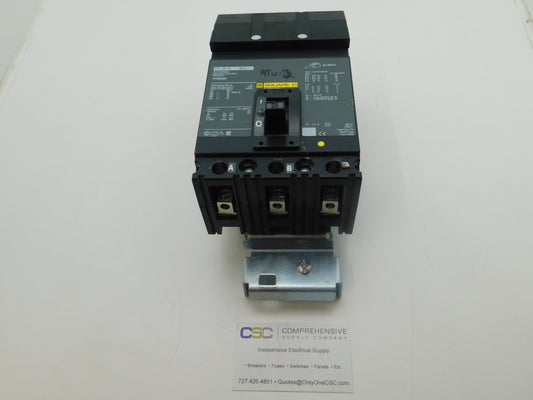 FH36025 - Square D 25A Amp 3P Pole 600V 25kA@480V I-Line Plug On Circuit Breaker W/Green Label