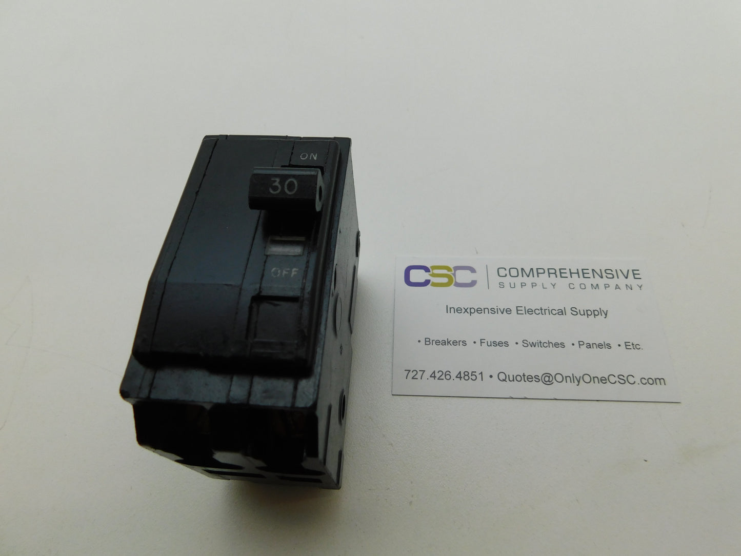 QO230 - Square D 30A Amp 2P Pole 10kA@120/240V Plug On Circuit Breaker - Older Series