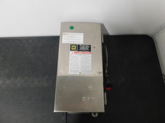 HU361DS - Square D 30A Amp 3P Pole 600V Non-Fusible Heavy Duty Nema 4 Safety Switch