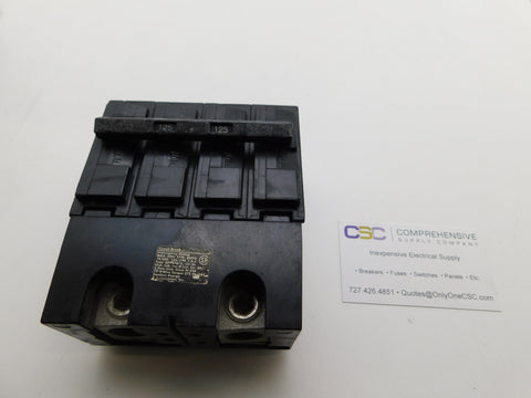 Q2125B - ITE 125A Amp 2P Pole 10kA@120/240V Plug On Circuit Breaker