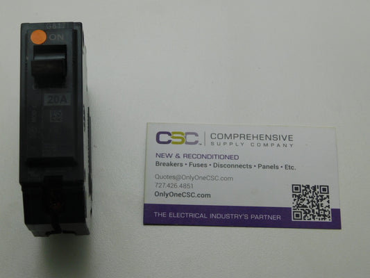 THHQB1120LM - GE 20A Amp 1P Pole 22kA@120/240V Bolt On Circuit Breaker