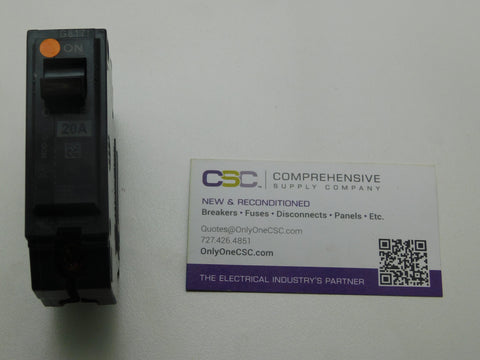 THHQB1120LM - GE 20A Amp 1P Pole 22kA@120/240V Bolt On Circuit Breaker