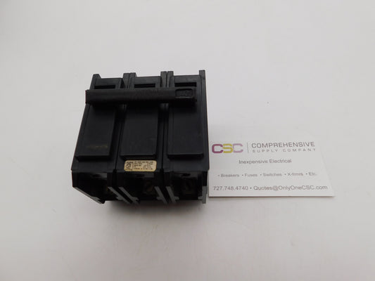 BQ340 - Gte 40A Amp 3P Pole 10kA@120/240V Bolt On Circuit Breaker