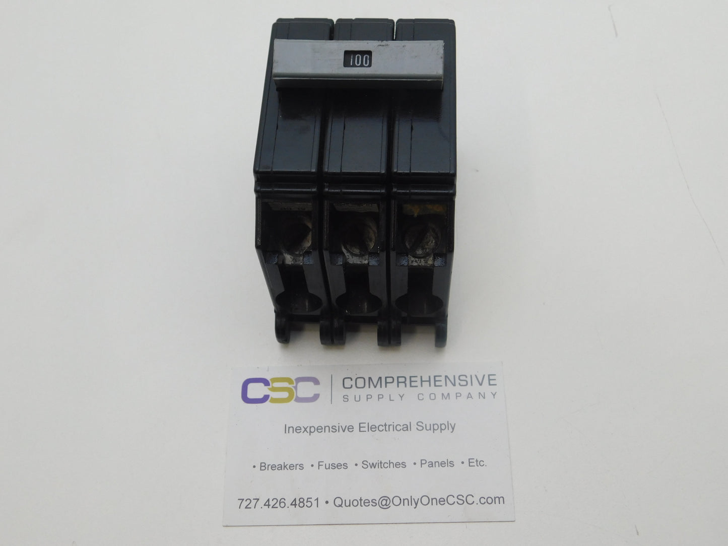 CHB3100 - Cutler Hammer 100A Amp 3P Pole 10kA@240V Bolt On Circuit Breaker