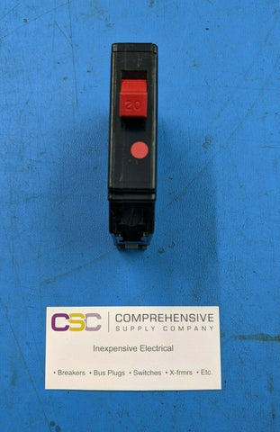 CH120 - Cutler Hammer 20A Amp 1P Pole 10kA@120/240V Plug On Circuit Breaker W/Red Handle & Metal Foot