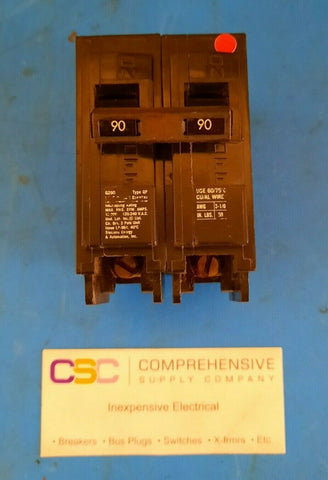 Q290 - ITE 90A Amp 2P Pole 10kA@120/240V Plug On Circuit Breaker - Older Series
