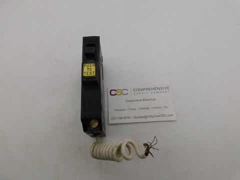 QOB120GFI - Square D 20A Amp 1P Pole 10kA@120V Bolt On Ground Fault GFCI Circuit Breaker - Older Series