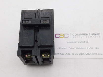 TB250 - T & B 50A Amp 2P Pole 10kA@120/240V Plug On Circuit Breaker