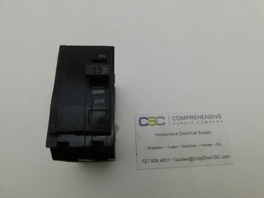 QOB225 - Square D 25A Amp 2P Pole 10kA@120/240V Bolt On Black Circuit Breaker