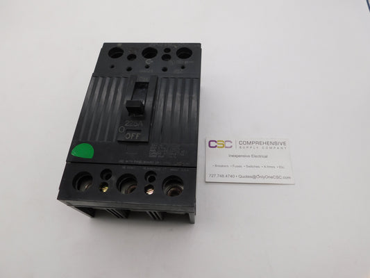 TQD32225WL - GE 225A Amp 3P Pole 10kA@240V Bolt On Circuit Breaker W/Lugs