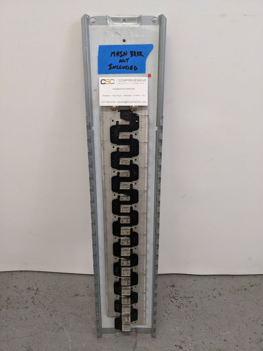 BR4040BC200 - Eaton 200A Amp 120/240V 1Ph 40Sp/40Cir Main Breaker Interior Panel - Panel Only