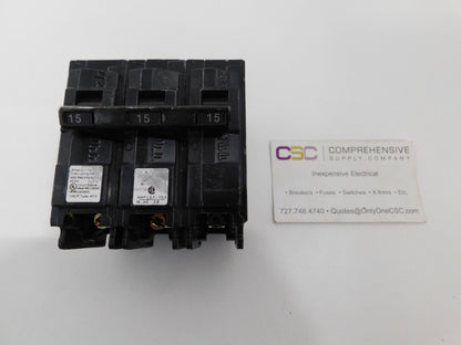 B315HH - Siemens 15A Amp 3P Pole 65kA@240V Bolt On Circuit Breaker
