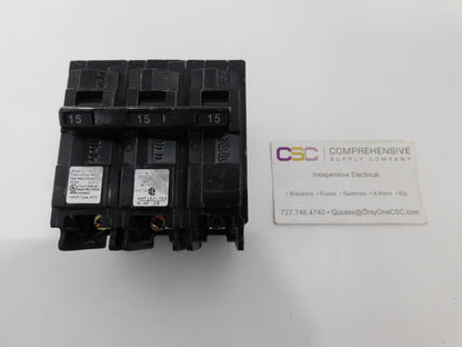 B315HH - Siemens 15A Amp 3P Pole 65kA@240V Bolt On Circuit Breaker