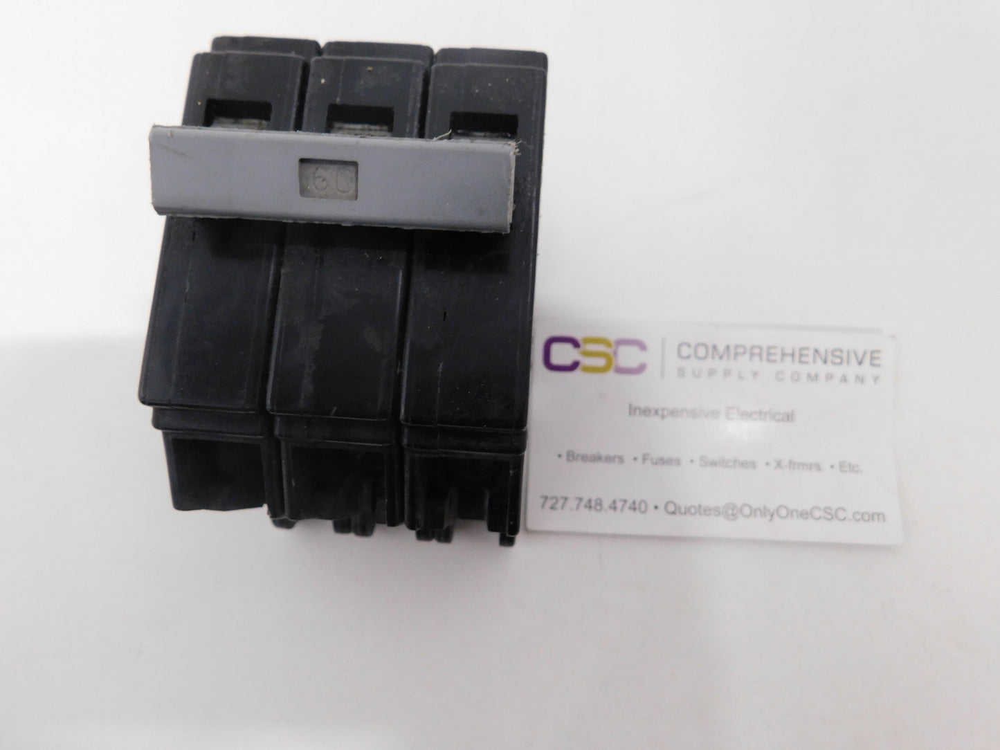 CHB360 - Cutler Hammer 60A Amp 3P Pole 10kA@240V Bolt On Circuit Breaker