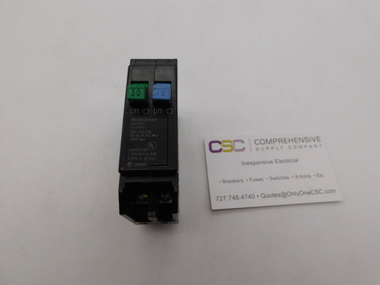 BD3015 - Westinghouse 30/15A Amp 2X1P Pole 10kA@120/240V Plug On Duplex Circuit Breaker W/Colored Handles