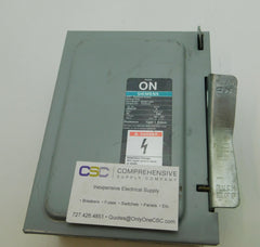 JN421R - Siemens 30A Amp 3P Pole 240V Nema 1 Fusible General Duty Safety Switch