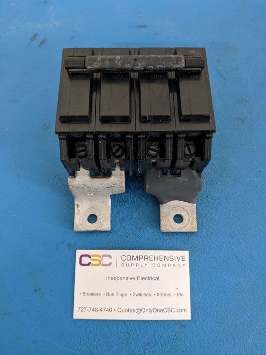 THQMV150 - GE 150A Amp 2P Pole 22kA@240V Bolt On Main Circuit Breaker W/Mounting Plates
