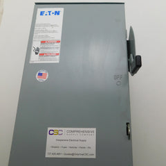 DG222NRB - Eaton 60A Amp 2P Pole 240V Nema 3R Fusible General Duty Safety Switch W/Neutral