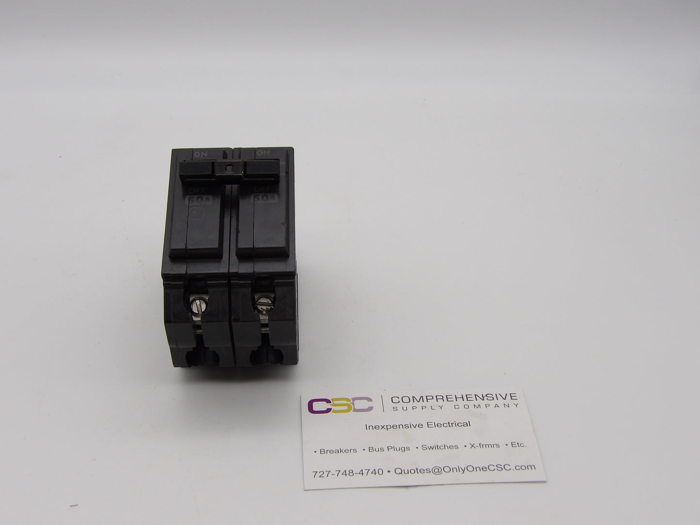 THQB2150 - GE 50A Amp 2P Pole 10kA@120/240V Bolt On Circuit Breaker