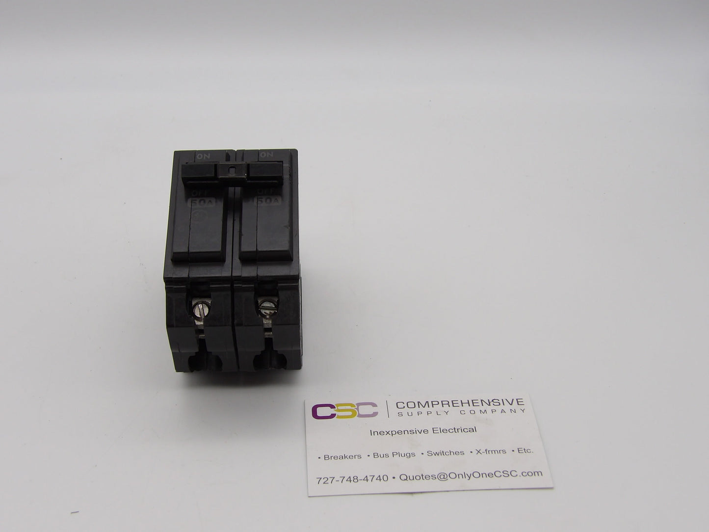 THQB2150 - GE 50A Amp 2P Pole 10kA@120/240V Bolt On Circuit Breaker
