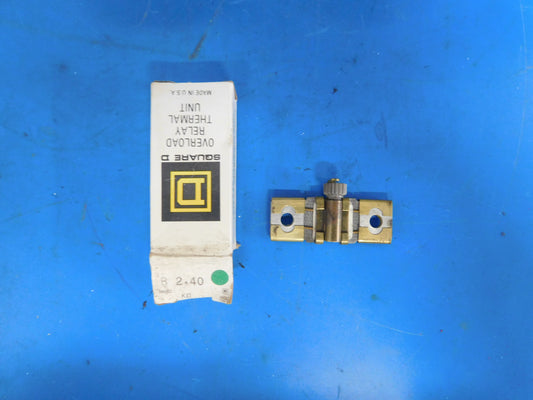 B 2.40 - Square D Overload Relay Thermal Unit B 2.40