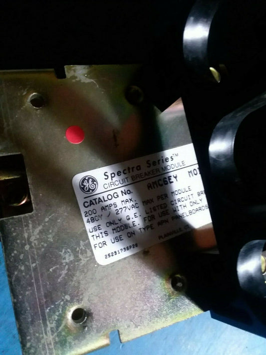 AMC6EY - GE 200A Amp 480Y/277V Vac Spectra Series Breaker Module Model 1