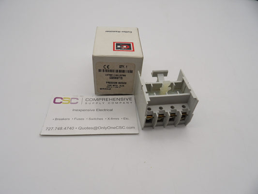 C320KGT15 - Cutler Hammer Freedom Accessory, Auxiliary Contact 1No/1Nc Contacts Top Mount