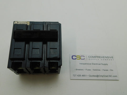 CBB3030H - Challenger 30A Amp 3P Pole 10kA@240V Bolt On Circuit Breaker