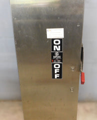 TH4324SS - GE 200A Amp 3P Pole 240V Nema 4/4X Fusible Heavy Duty Safety Switch