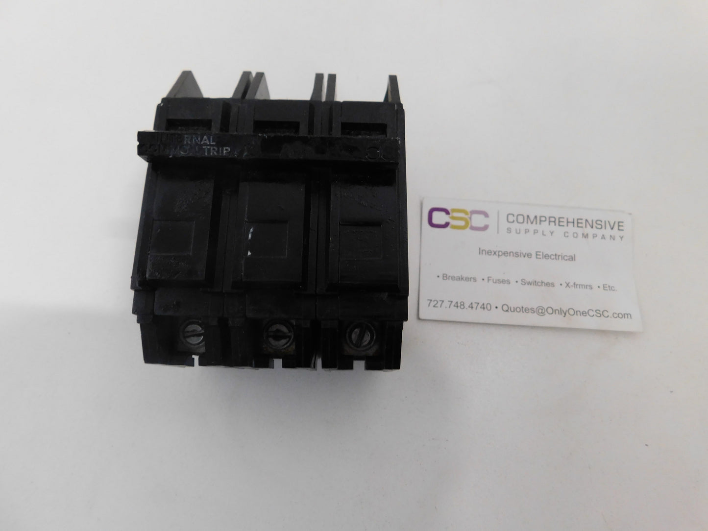 TQC32050 - GE 50A Amp 3P Pole 5kA@240V Bolt On Circuit Breaker