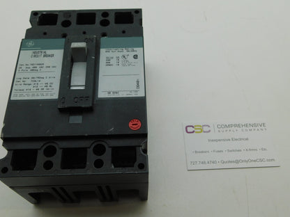 TED134025 - GE 25A Amp 3P Pole 14kA@480V Bolt On Circuit Breaker