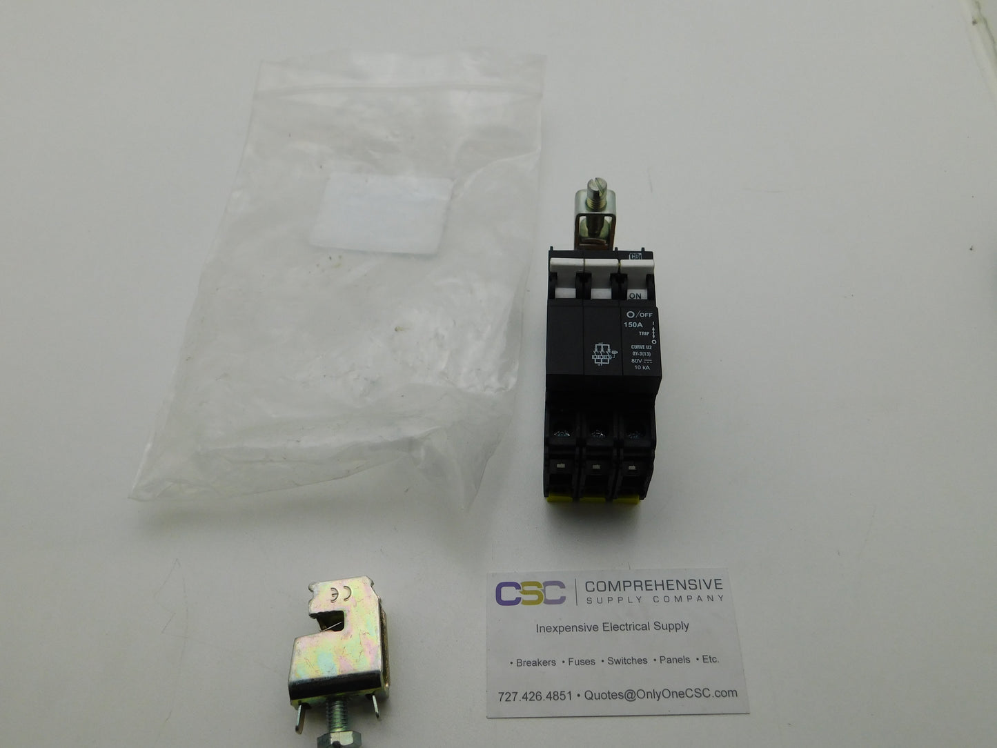 QY38U2150B0ZL - Cbi 150A Amp 3P Pole 10kA@80V Din Rail Curve U2 Circuit Breaker