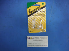 HEF-2 - Bussmann 1Pc) Mdl-1/2, Mdl-1, Mdl-2, Gdc-1 & Gdc-2 Fuses - 5 Pack