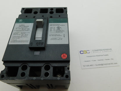 THED124030 - GE 30A Amp 2P Pole 25kA@480V Bolt On Circuit Breaker