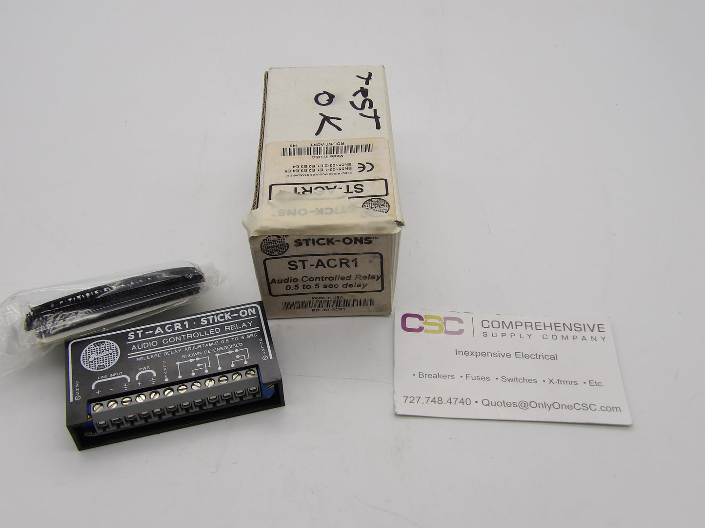 ST-ACR1 - Radio Design Labs Audio Controlled Relay 0.5 To 5.0 Sec Delay